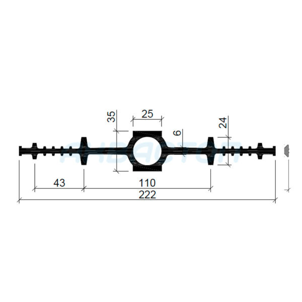 Гидрошпонка-Аквастоп-ДВ-22025-EPDM